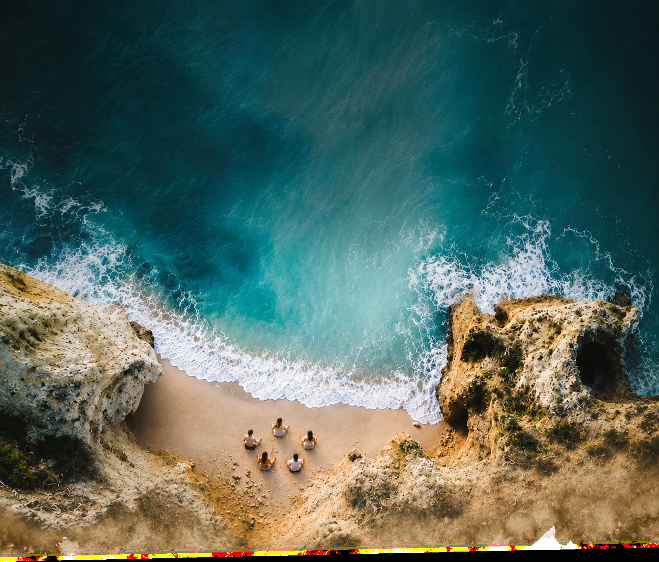 Ocean backdrop