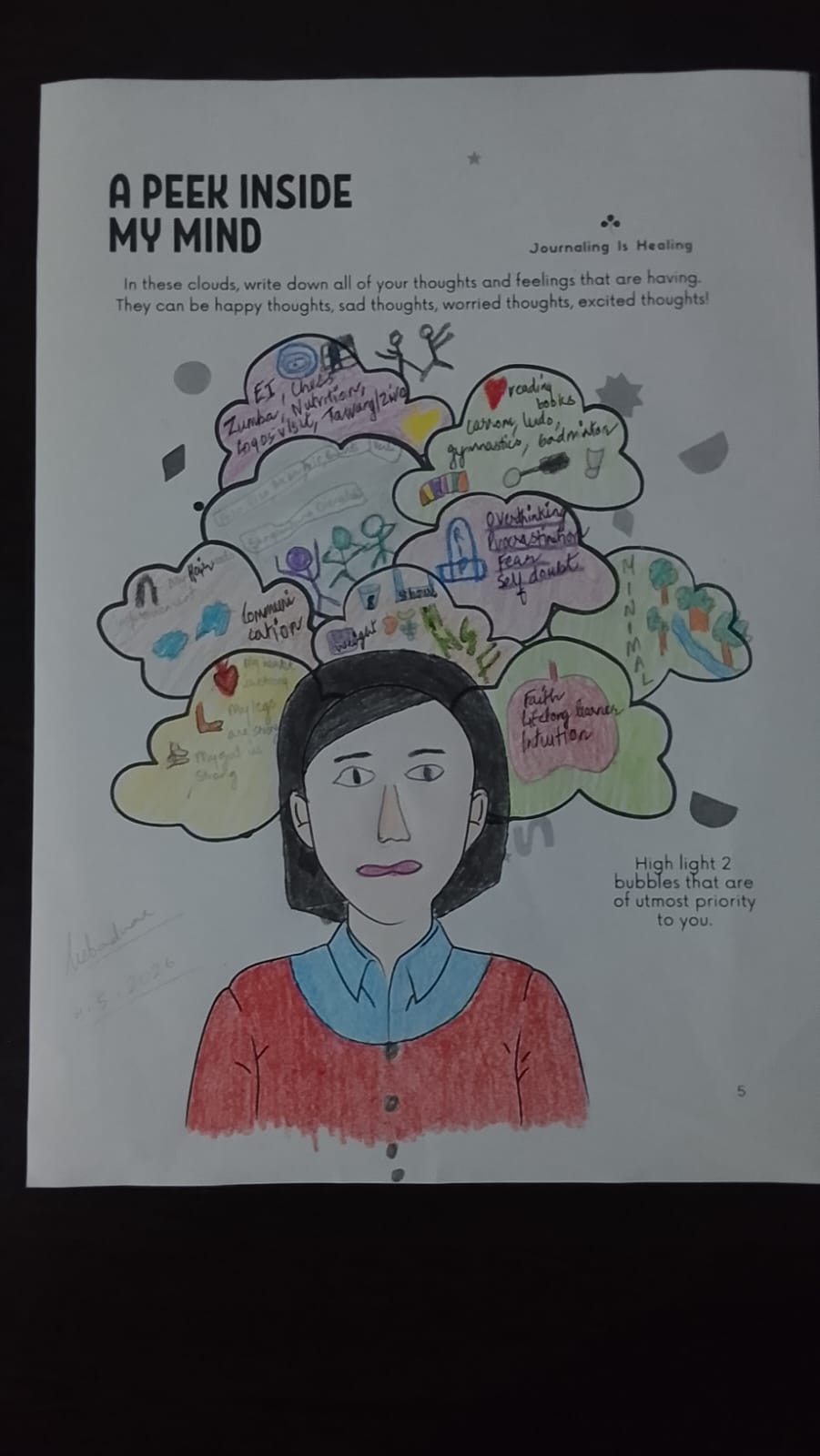 Participant work 1